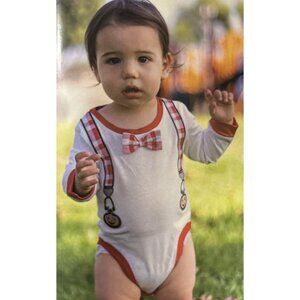 NEW Ohio State Buckeyes OSU Colosseum LS One Piece Shirt Outfit Infant 6-12 Mo